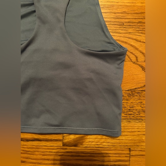 DSG Women's Sz S Blue Workout/Work Out/Athleisure Top/Long Sports Bra - Picture 8 of 16